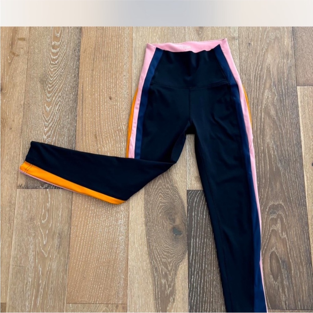 Splits59 Black, Pink, and Orange Leggings